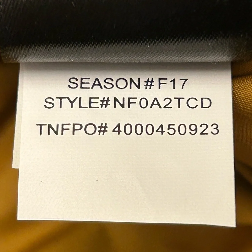 The North Face Men's Mustard Yellow Puffer Vest
